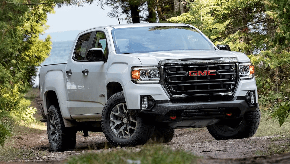 The design of the 2021 GMC Canyon